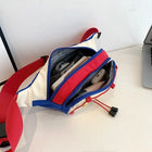 Riñonera Deportiva de Bloques de Color - Bolsa Multiusos para Teléfono y Accesorios