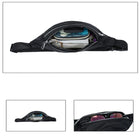 Riñonera Deportiva Impermeable: Bolso Cintura Cuadrado para Viajes y Deporte