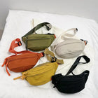 Riñonera Deportiva Unisex de Nylon Grande - Bolso Cintura Urbano