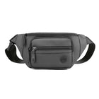 Riñonera Hombre Nylon Multibolsillos - Bolsa de Cintura para Moto, Deporte y Escalada