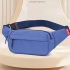 Riñonera de Viaje para Hombre y Mujer - Bolsa Cintura con 3 Bolsillos, Lona Resistente y Cómoda