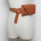 Riñonera Deportiva Mujer - Bolso Cintura Cuero Sintético Elegante