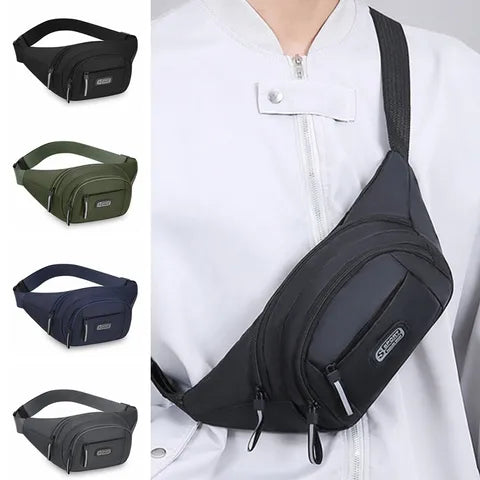 Riñonera Deportiva Multilayer Negra - ISKYBOB