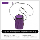 Riñonera Táctica Running - Bolsa Portamóvil Multifunción de Dyneema