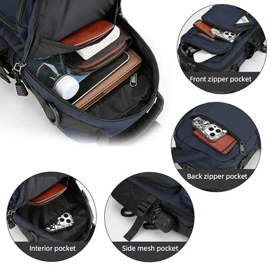 Riñonera de Cintura para Hombre - Bolso Bandolera Casual y Moderno
