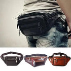 Riñonera Deportiva Hombre - Bolso Bandolera de Piel Sintética, Elegante y Moderna