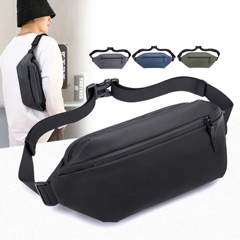 Riñonera Deportiva Impermeable Multifuncional - Poliéster y Nylon