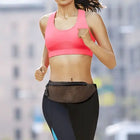 Riñonera Deportiva de Cuero Marrón Oscuro para Hombre y Mujer