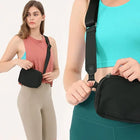 Riñonera Deportiva Ajustable para Hombre y Mujer - Bolsa de Cintura para Correr y Senderismo