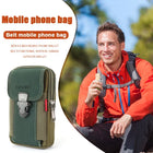 Riñonera Deportiva Hombre - Bolsa de Lona Impermeable con Cremallera para Viajes