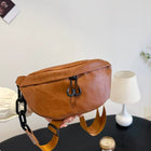 Riñonera Deportiva de Cuero Suave - Bolso de Pecho Moderno y Elegante