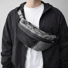 Riñonera Deportiva Grande Multifuncional - Bolsa de Hombro y Cintura con Amplio Almacenamiento