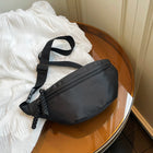 Riñonera de Nylon para Mujer - Bolso Bandolera Media Luna
