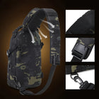Riñonera Táctica para Hombre - Mochila Bandolera Sling MOLLE para Camping, Senderismo y Pesca