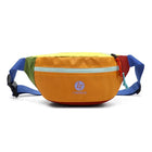 Riñonera Deportiva con Bloques de Color Dopamina - Bolsa de Pecho para Mujer