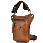 Riñonera Vintage de PU para Mujer - Bolso de Cintura Multifuncional y Elegante