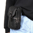 Riñonera Deportiva Multifuncional: Bolso Pequeño de Cintura, Bandolera y Cartera