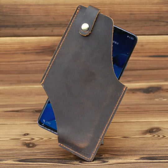 Riñonera de Cuero Vintage para Hombre - Bolso de Piel Elegante