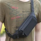 Riñonera Deportiva Hombre Impermeable - Bolsa Táctica Oxford para Teléfono
