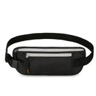 Riñonera Deportiva de Nylon Negro