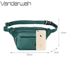 Riñonera de Cuero Genuino para Mujer - Bolso de Piel Elegante