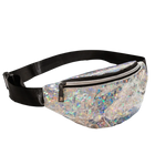 Riñonera Grande Unisex de Nylon - Bolso Bandolera Casual Espacioso