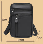 Riñonera Deportiva para Hombre - Bolsa Móvil, Bandolera y Cartera Multiusos