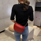 Riñonera Deportiva de Cuero con Cadena - Bolsa Pechera Moderna