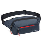 Riñonera Deportiva Gris Grande - Bolsa Funcional para Teléfono