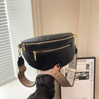 Riñonera de Cuero para Mujer - Bolso de Piel de Vestir Elegante