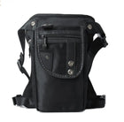 Riñonera de Pierna Ajustable para Hombre - Ideal para Moto, Deporte y Viaje