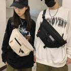 Riñonera Deportiva de Gran Capacidad - Bolsa Casual de Nylon para Hombre y Mujer