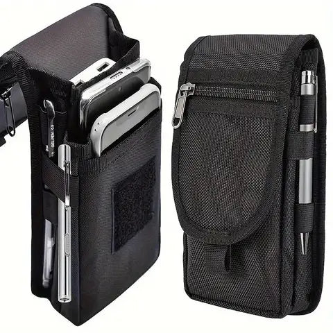 Riñonera Deportiva Vintage Impermeable - Bolsa de Cintura Multifuncional