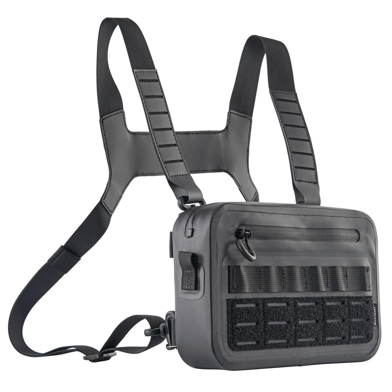 Riñonera Impermeable Táctica Portátil - Bolsa de Pecho Multifuncional para Exteriores
