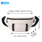 Riñonera Deportiva Unisex - Bolso Bandolera Casual y Cómodo