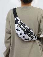 Riñonera Deportiva Mujer con Estampado Animal - Bolsa Pechera y Bandolera