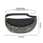 Riñonera Deportiva Camuflaje Tigre - Bolsa de Cintura para Hombre y Mujer, Ideal para Correr