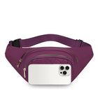Riñonera Deportiva Oxford para Mujer - Bolsa de Cintura Multifuncional