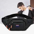 Riñonera Deportiva Impermeable Hombre - Bolsa Multifuncional Oxford