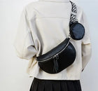 Riñonera Deportiva Coreana de Cuero - Bolso Pecho Unisex para Hombre y Mujer