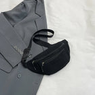 Riñonera Deportiva de Terciopelo Unisex - Cómoda y Elegante