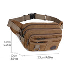 Riñonera de Cintura para Hombre - Bolso Bandolera Casual Premium