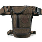 Riñonera Deportiva Hombre - Bolsa Cintura Multifuncional de Lona