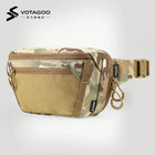 Riñonera Deportiva Táctica de Nylon - Bolsa de Cintura para Ocultar Pistola, Cordura 500D
