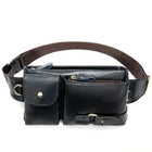 Riñonera Deportiva Hombre - Bolso Pecho Cuero Original para Móvil