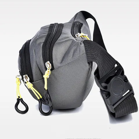 Riñonera Deportiva Negra Oxford - Cómoda y Resistente