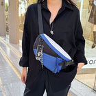 Riñonera Deportiva Grande de Nylon - Bolsa de Cintura para Mujer, Mochila de Hombro y Cintura