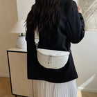 Riñonera Deportiva de Cuero Suave - Bolso Bandolera para Móvil y Cartera