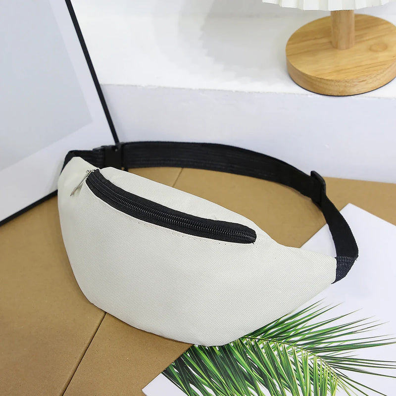 Riñonera Grande Unisex - Bolso Bandolera Casual de Cintura