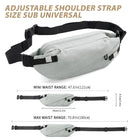 Riñonera Deportiva Moderna - Bolso Cruzado para Hombre y Mujer, Ideal para Viajes y Running